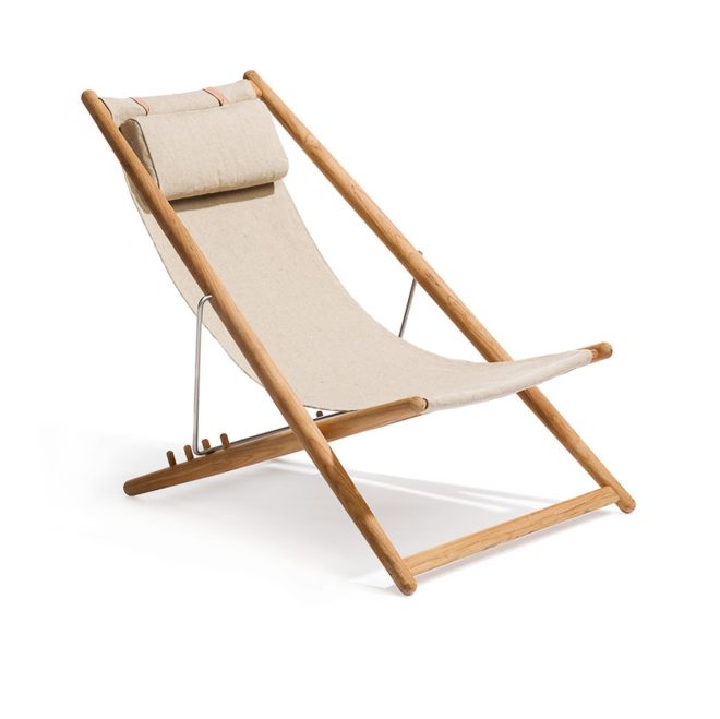 Skargaarden h55 vilstol teak beige