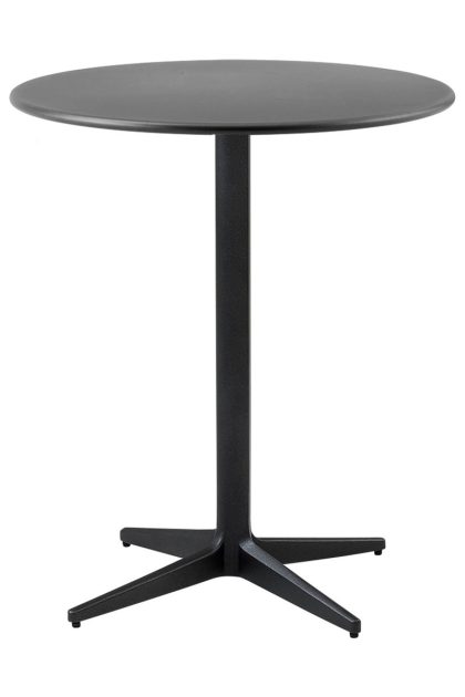 Cane-line drop cafébord Ø60 cm lava grey-lava grey
