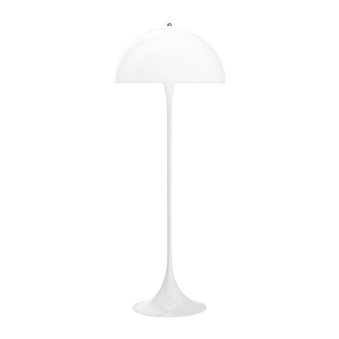 Louis poulsen panthella golvlampa vit akryl