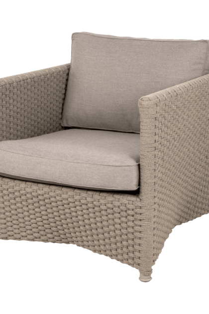 Cane-line diamond loungefåtölj soft rope cane-line natté taupe