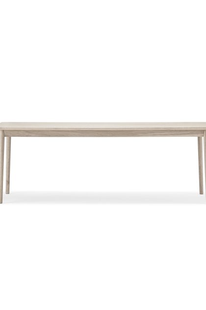 Stolab prima vista bord ek ljus mattlack, 210cm