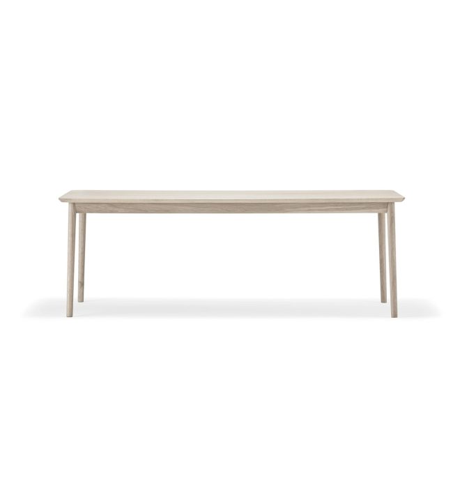 Stolab prima vista bord ek ljus mattlack, 210cm