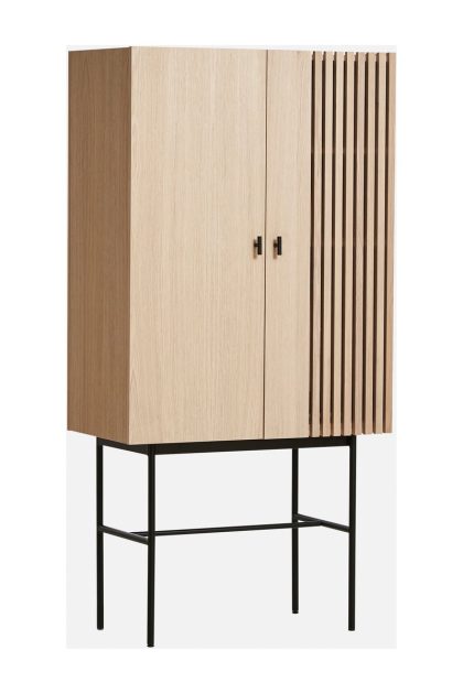 Woud array skåp, 80 cm vitpigmenterad ek