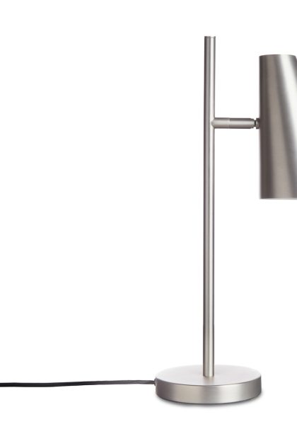 Woud cono bordslampa satin