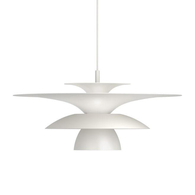 Belid picasso taklampa Ø50 cm mattvit