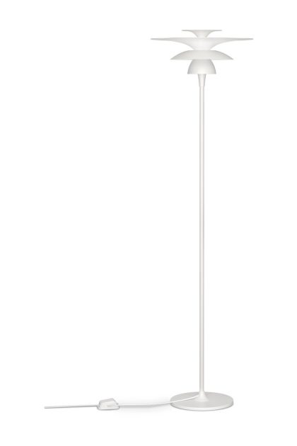 Belid picasso golvlampa Ø38x140,3 cm mattvit