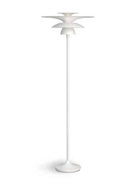 Belid picasso golvlampa Ø50 cm mattvit