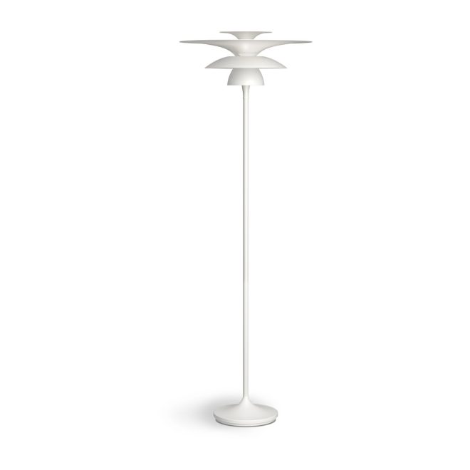 Belid picasso golvlampa Ø50 cm mattvit