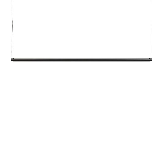 Hay factor linear suspension taklampa 1500 diffused clear anodised aluminium
