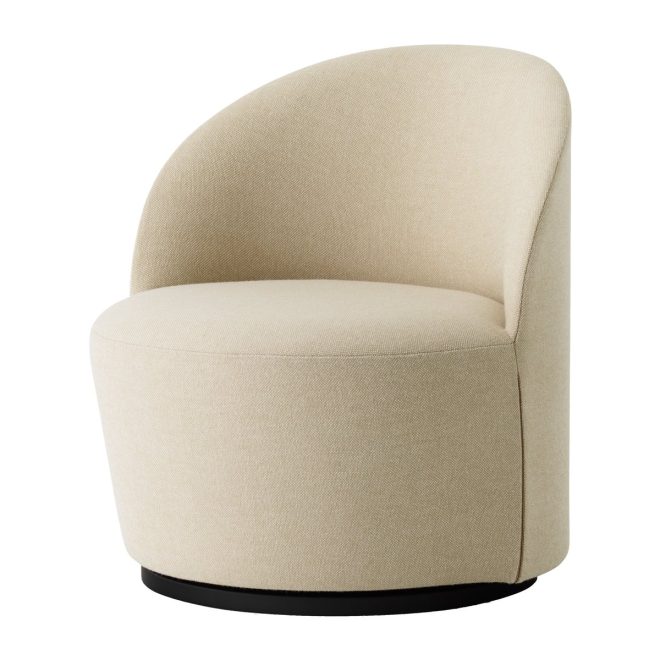 Audo Copenhagen Tearoom lounge chair swivel Hallingdal 65 200