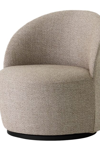 Audo copenhagen tearoom lounge chair swivel safire 004