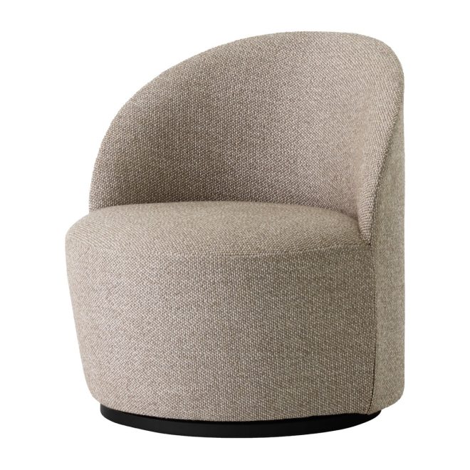 Audo copenhagen tearoom lounge chair swivel safire 004