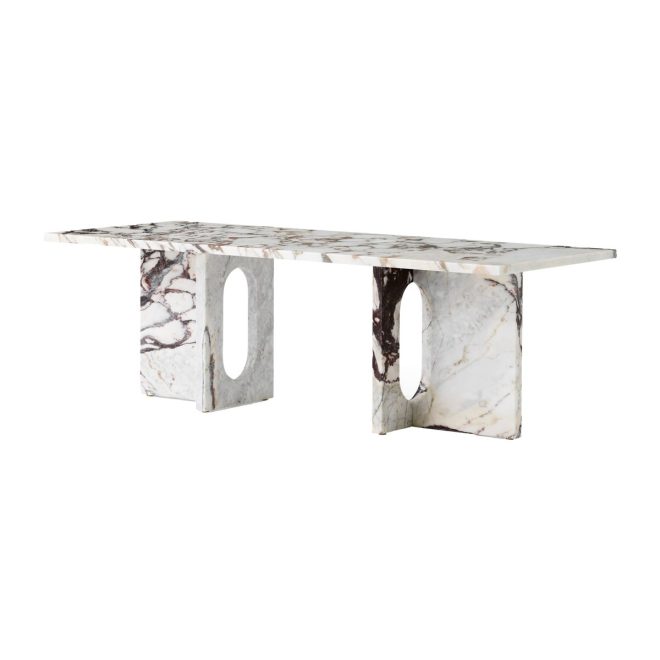 Audo Copenhagen Androgyne loungebord Calacatta viola