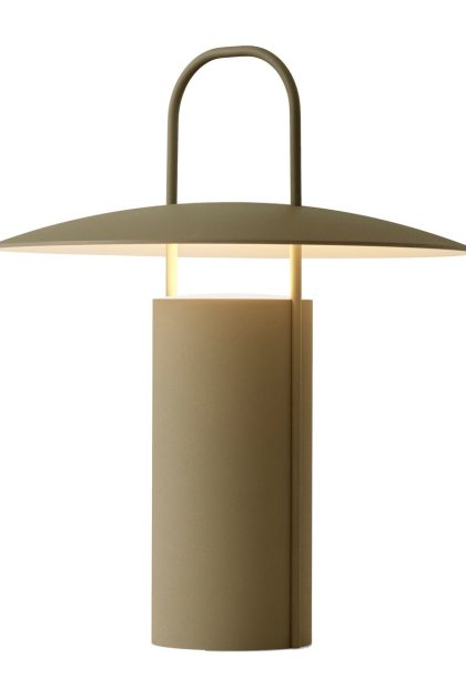 Audo copenhagen ray bordslampa portabel dusty green