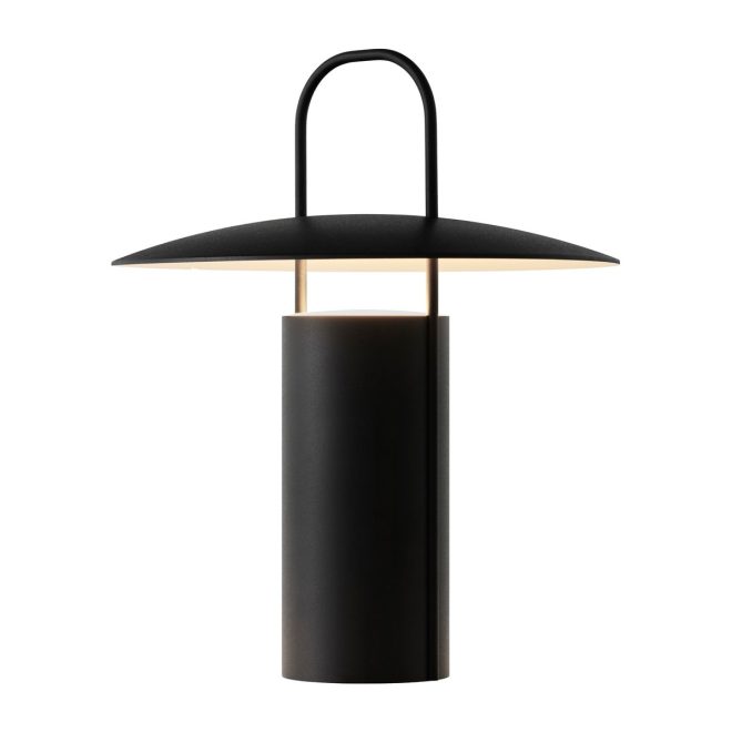 Audo Copenhagen Ray bordslampa portabel Black