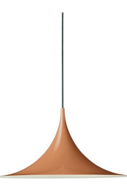 Gubi semi pendel Ø47 cm roasted pumpkin glossy