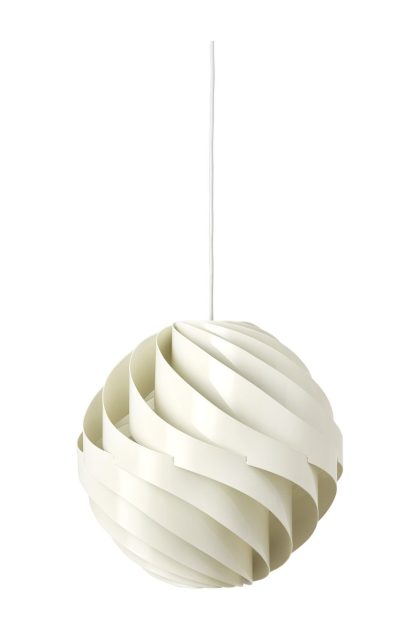 Gubi turbo taklampa blank Ø36 cm alabaster white