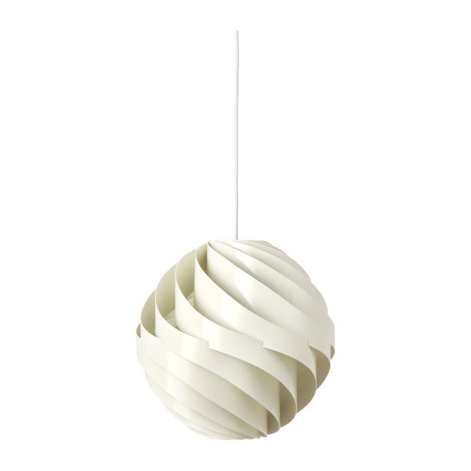 Gubi turbo taklampa blank Ø36 cm alabaster white