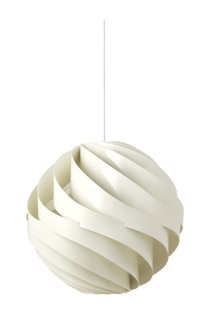 Gubi turbo taklampa blank Ø62 cm alabaster white