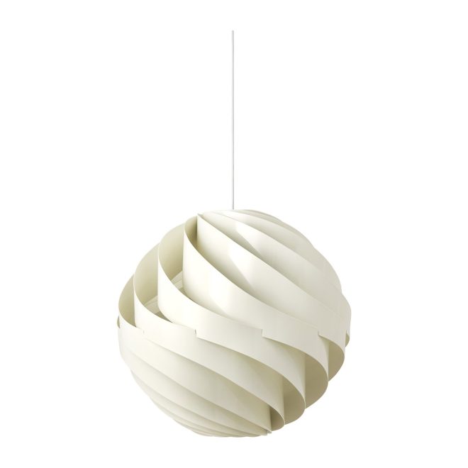 Gubi turbo taklampa blank Ø62 cm alabaster white