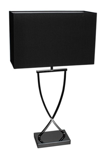 By rydéns omega bordslampa 69 cm svart-krom