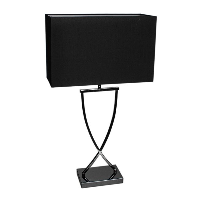 By rydéns omega bordslampa 69 cm svart-krom