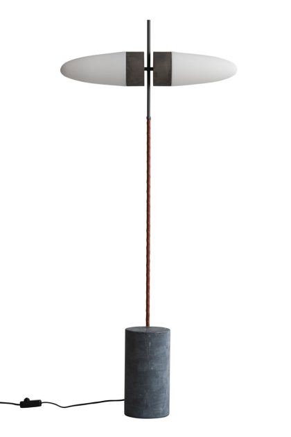 101 copenhagen bull golvlampa 140 cm oxiderad