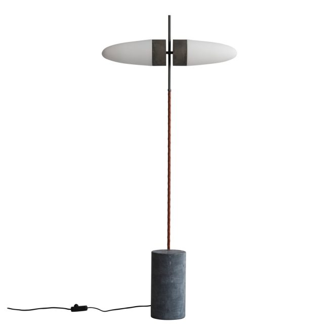 101 copenhagen bull golvlampa 140 cm oxiderad