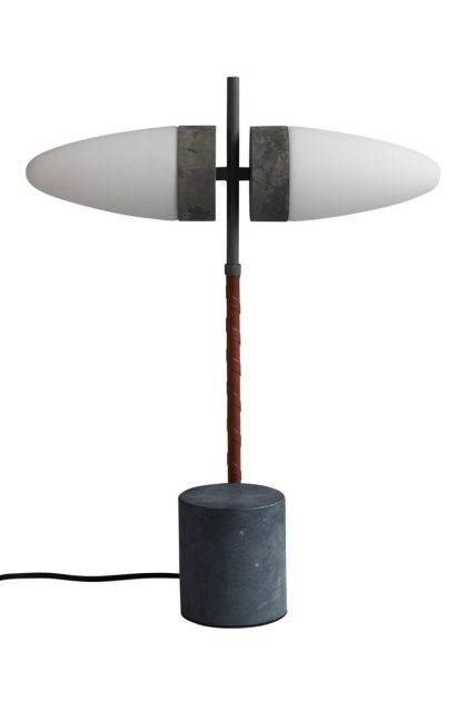 101 copenhagen bull bordslampa 50 cm oxiderad