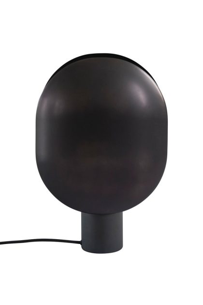 101 copenhagen clam bordslampa 43,5 cm burned black