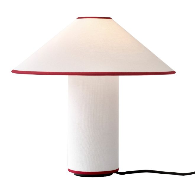 &tradition colette atd6 bordslampa white & merlot