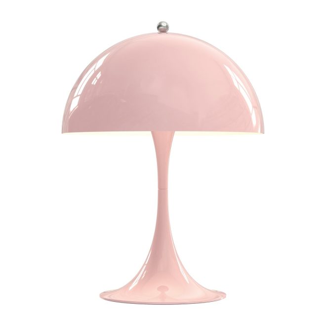 Louis poulsen panthella 250 bordslampa ljusrosa