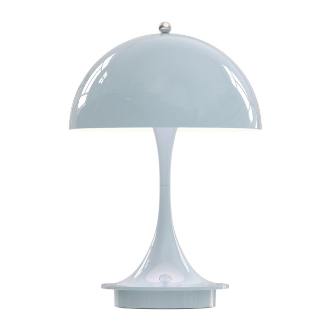 Louis poulsen panthella 160 portable bordslampa ljusblå