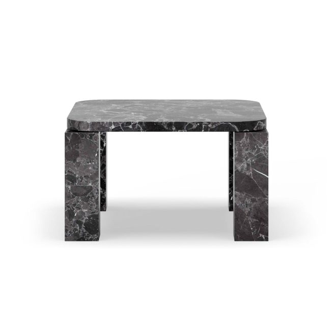 New works atlas soffbord 60x60 cm costa black marble