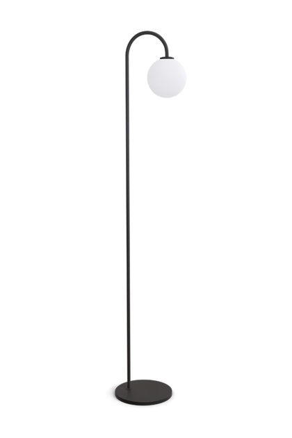 Herstal ballon golvlampa 137 cm svart