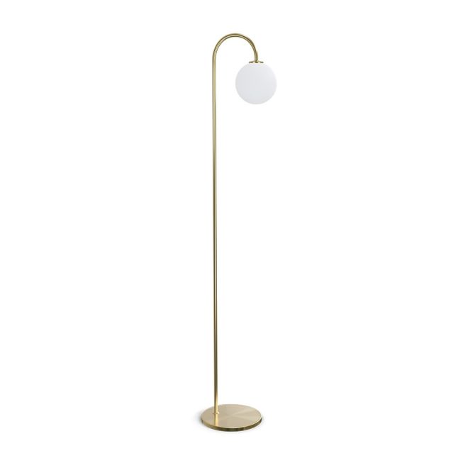 Herstal ballon golvlampa 137 cm mässing