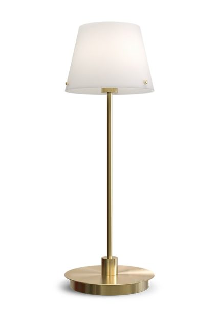 Herstal gil il grande bordslampa mässing