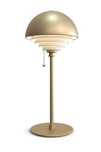 Herstal motown bordslampa mässing