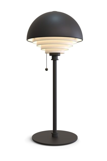 Herstal motown bordslampa svart