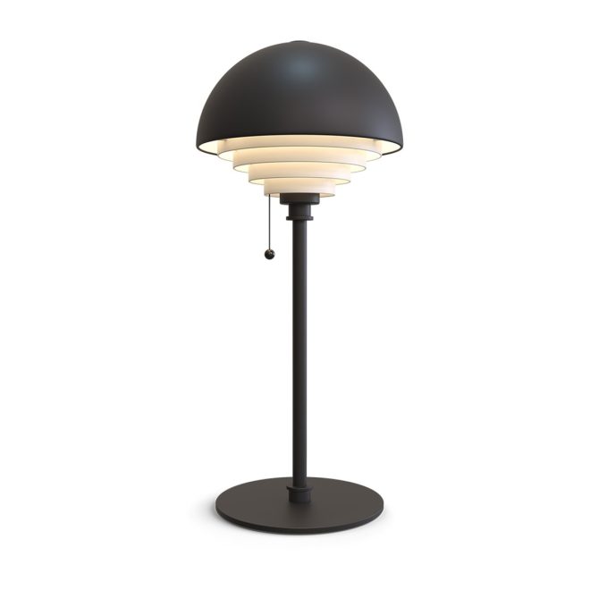 Herstal motown bordslampa svart