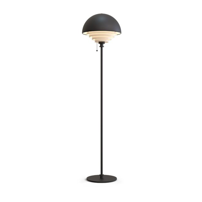 Herstal motown golvlampa 150 cm svart