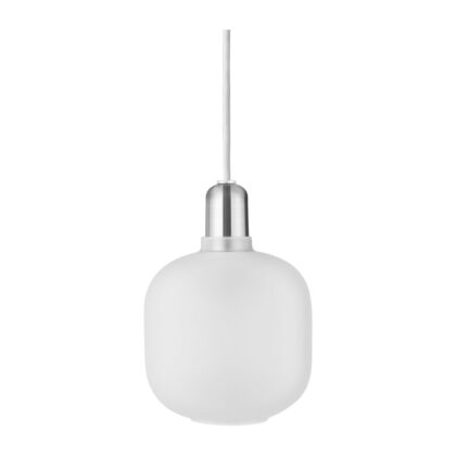 Normann copenhagen amp lampa liten matt-vit
