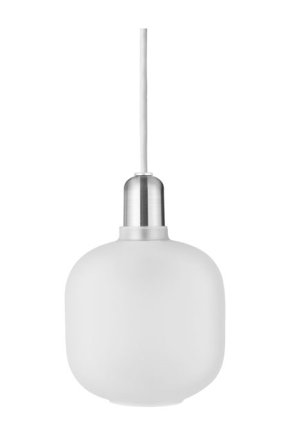 Normann copenhagen amp lampa liten matt-vit