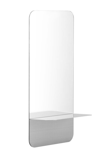Normann copenhagen horizon vertikal spegel 40x80 cm rostfritt stål