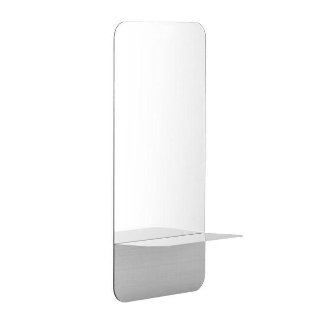 Normann copenhagen horizon vertikal spegel 40x80 cm rostfritt stål