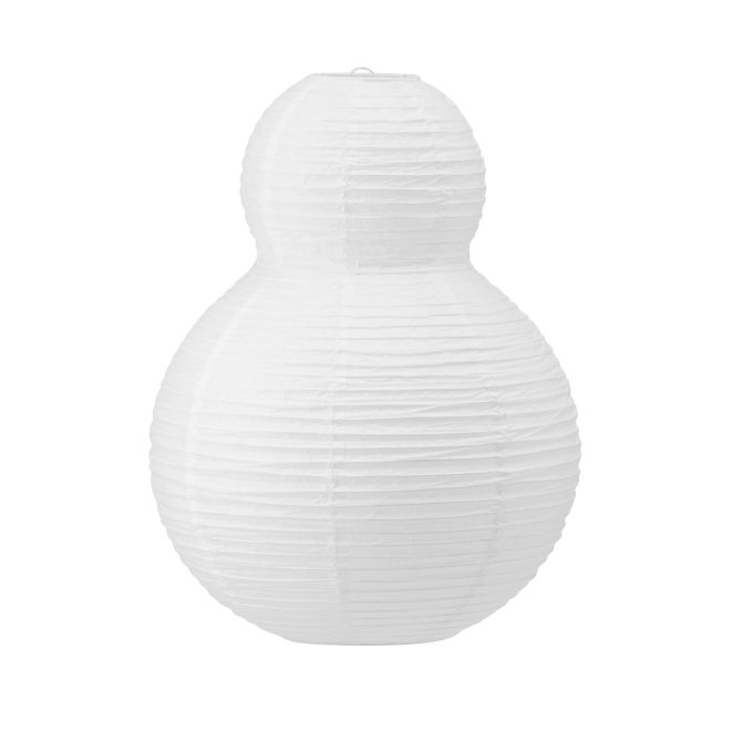 Normann copenhagen puff bubble lampskärm 35x50 cm vit