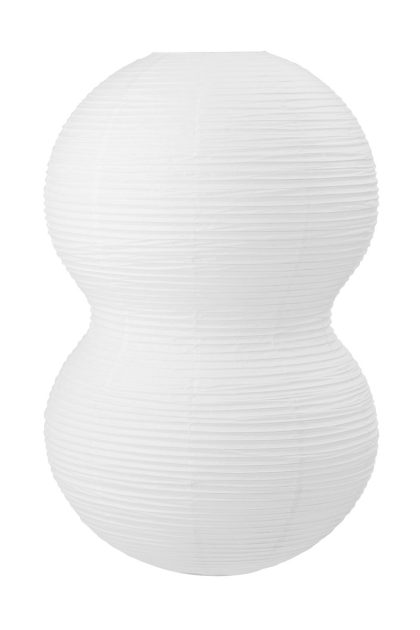 Normann copenhagen puff twist lampskärm 50x90 cm vit