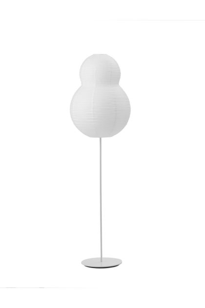 Normann copenhagen puff bubble golvlampa vit