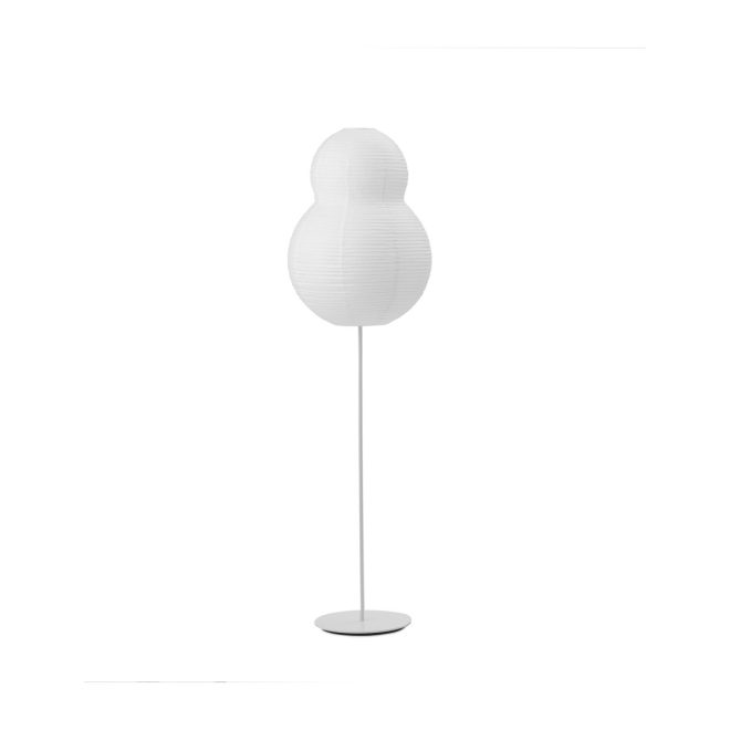 Normann copenhagen puff bubble golvlampa vit