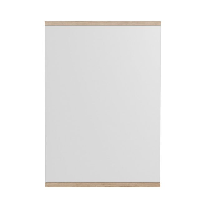 Moebe rektangulär väggspegel 50x70 cm oak